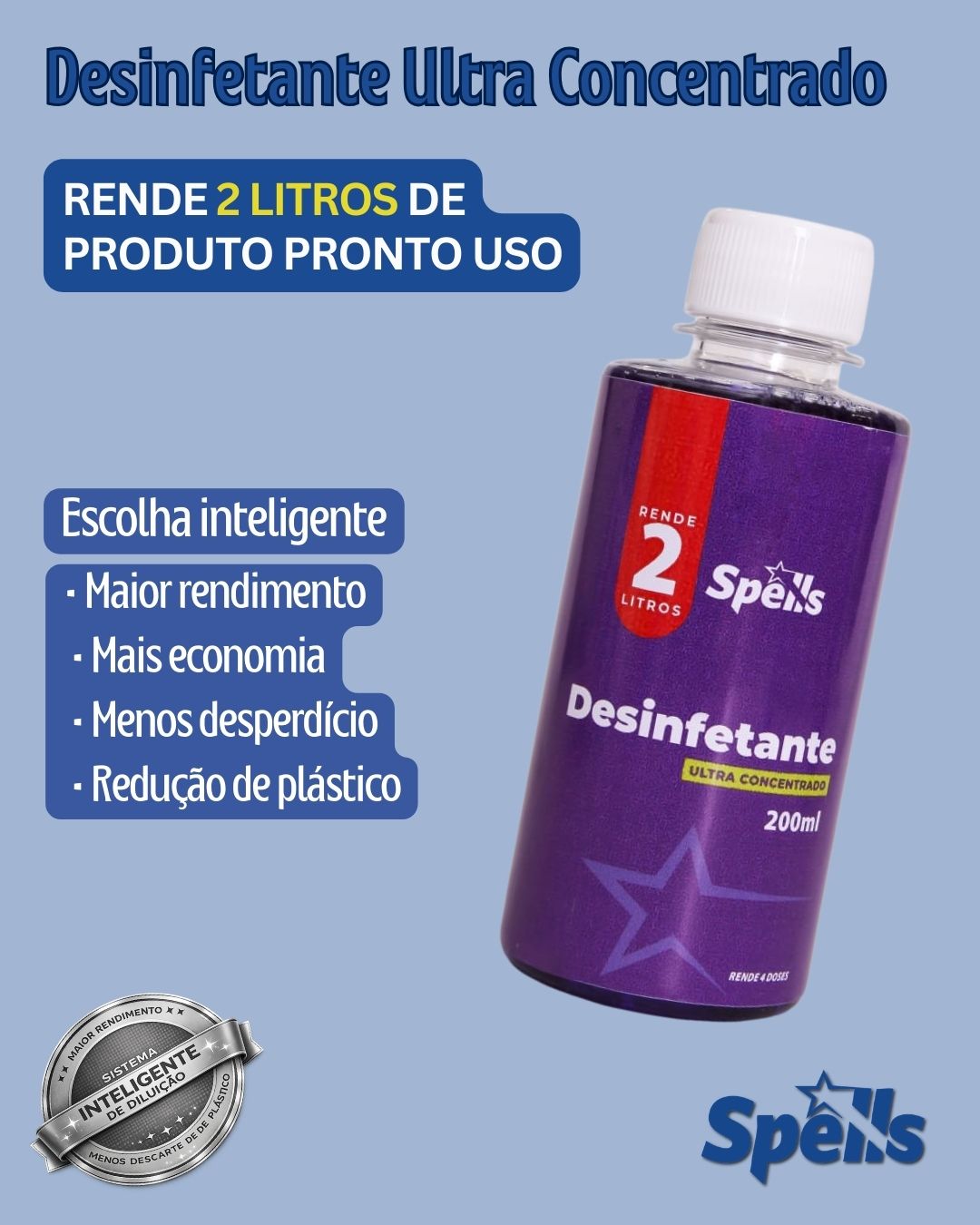 DESINFETANTE - ULTRA CONCENTRADO