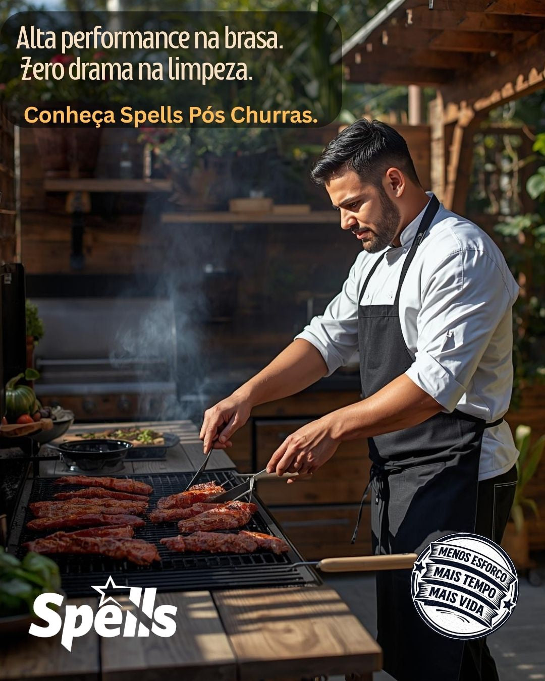 PÓS CHURRAS - O HERÓI DO PÓS CHURRASCO