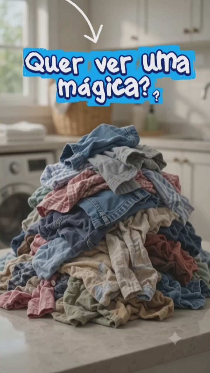 PASSE DE MÁGICA  DESAMASSA ROUPA SEM FERRO